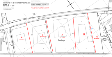 Quartier Horizons, Chavannes-près-Renens Plan de base, secteurs, Quartier Horizons, Chavannes-près-Renens